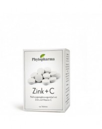 PHYTOPHARMA zinc + c cpr 150 pce