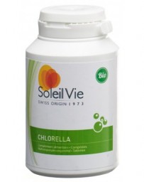 SOLEIL VIE chlorella pyrenoidosa bio cpr 250 mg algue d'eau douce 500 pce