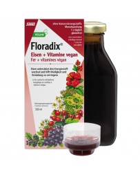 FLORADIX VEGAN Fer + vitamines fl 500 ml