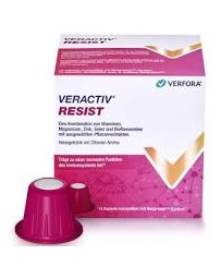 VERACTIV Resist capsules nespresso alu 14 pce