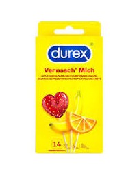 DUREX Vernasch' Mich Mélange de préservatifs fruités 14 pces