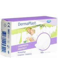 DermaPlast Compress Protect 5x7,5cm 10 pce