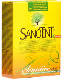 Sanotint Sensitive Light teinture pour cheveux 81 blond moyen naturel