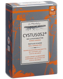Cystus 052 comprimés à sucer bio miel-orange 132 pces