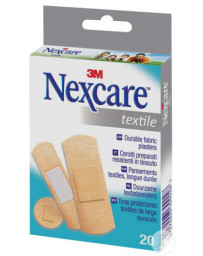 3M Nexcare pansements Textile Strips assorties 20 pce