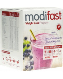 MODIFAST drink yaourt myrtille 8 x 55 g