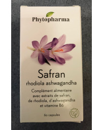Phytopharma Safran caps bte 60 pce