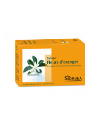 Sidroga infusion de fleurs d'oranger sach 20 pce