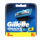 Gillette Mach3 Turbo 3D système de lames 8 pce