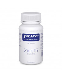 PURE Zinc caps 15 mg bte 60 pce