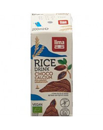 Lima Drink au riz chocolat avec calcium tétra 200 ml