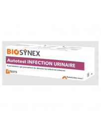 BIOSYNEX Autotest infections urinaires 3 pce