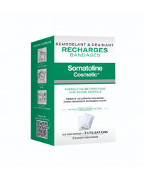 SOMATOLINE recharge bandages ref sérum 6 x 70 ml