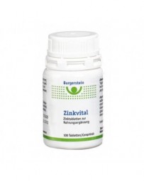 BURGERSTEIN Zinkvital cpr 15 mg bte 100 pce