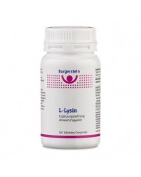 BURGERSTEIN L-Lysin cpr bte 100 pce