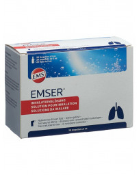 EMSER Solution pour inhalation 20 amp 5 ml