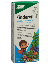 SALUS Kindervital calcium + vit D fl 250 ml