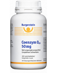 BURGERSTEIN Coenzyme Q10 cpr sucer 50 mg 100 pce