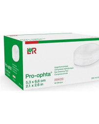 PRO-OPHTA compresse ophta 5.3x6.6cm stérile 50 pce