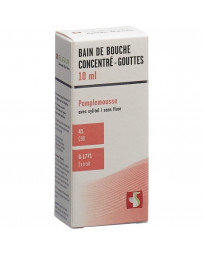 SUPAIR Bain bouche conc CBD 4 % 1771 pampelm 10 ml