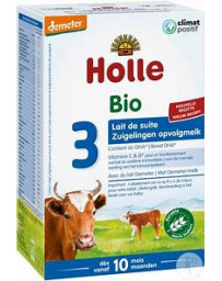HOLLE lait de suite 3 bio (nouveau) 600 g