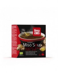 LIMA Soupe Miso instant gingembre