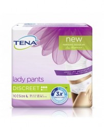 TENA Lady Pants Discreet Large 10 pièces