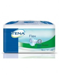 TENA Flex Super S vert 30 pièces
