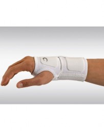 TALE bandage poignet sans renforcement 15cm droite blanc