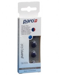 PARO PLAK révélateur plaque rouge/bleu 10 pce 1210