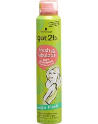 Got2b fresh&fabulous dry shampoo regular 200 ml